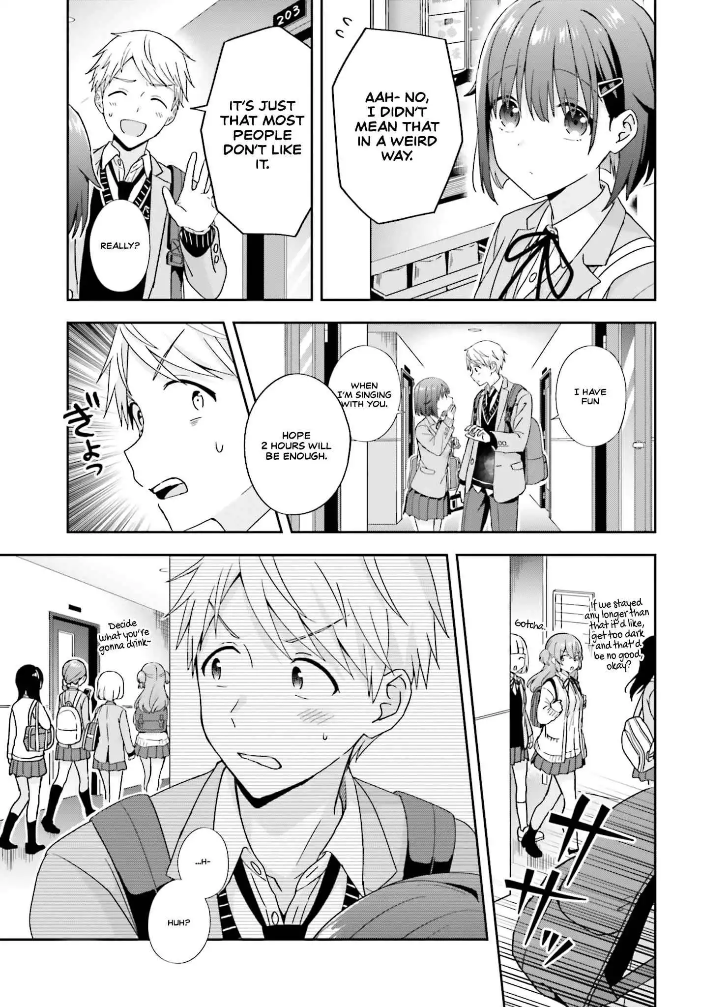 The Quiet Komori-san and the Loud Oobayashi-kun Chapter 18 3